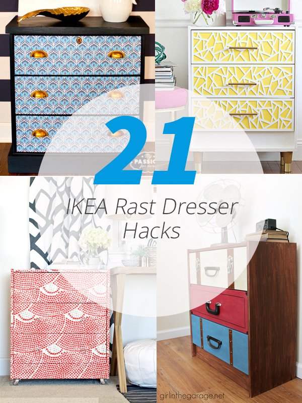 ikea rast drawer hacks