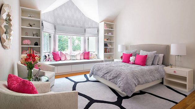 Elegant And Tranquil Pink And Gray Bedroom Designs Home Design Lover