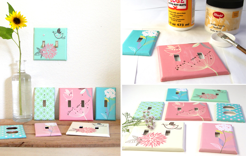 Make Your Own Designer Switch Plates