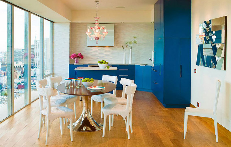 modern dining room