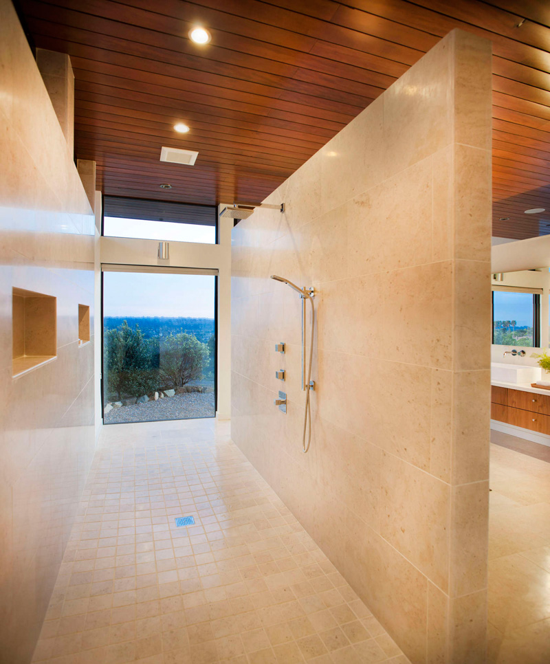 California House shower