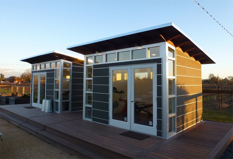 A Flight of Studio Sheds: Vineyard Install