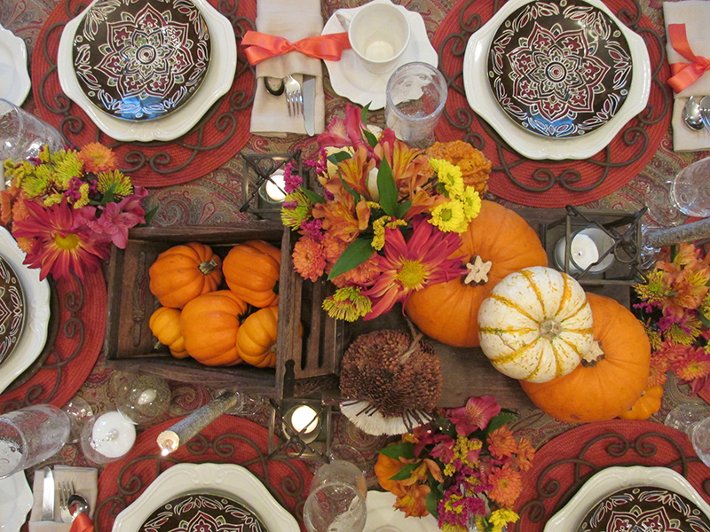 Thanksgiving Tablescape 2013