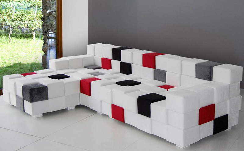 blocks sectional sofa