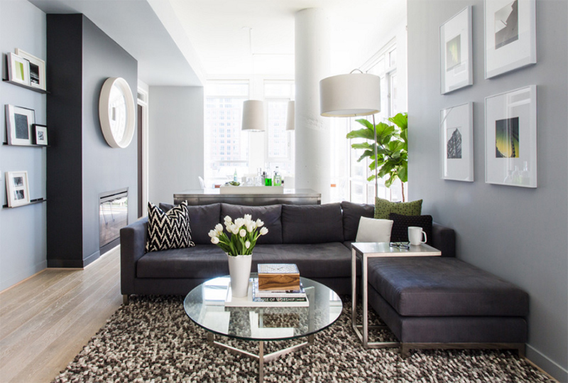 25 Inspiring Images of Gray  Living Room Couch  Designs 