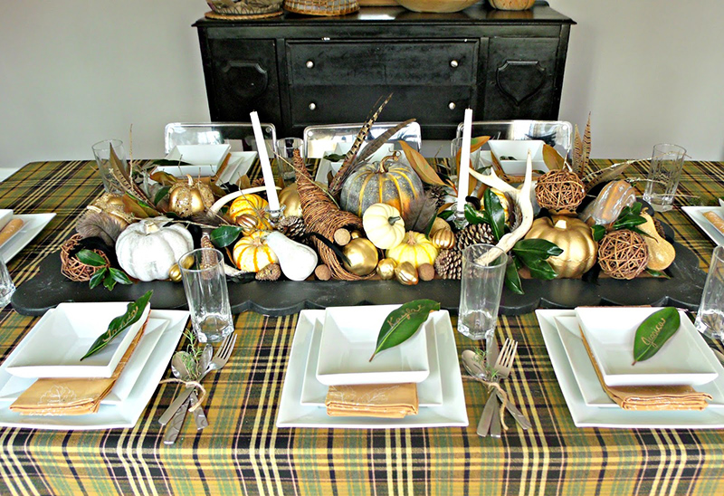 Thanksgiving Tablescape and Thankfulness