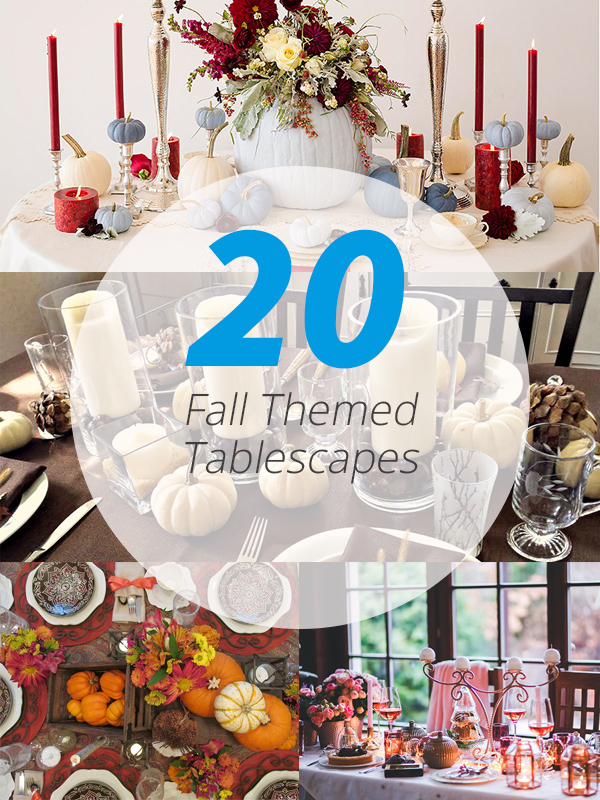 fall tablescapes