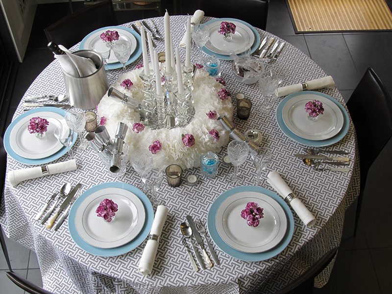 White Tablescape