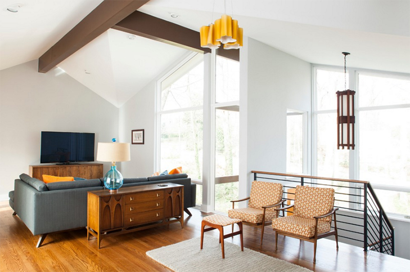 upstairs living area