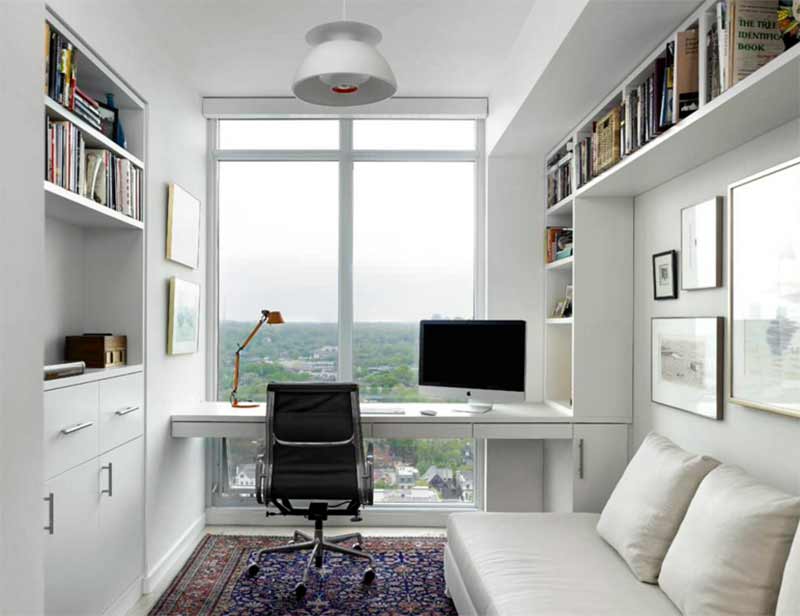 27 Astounding And Well Organized Condo Home Offices Home Design Lover