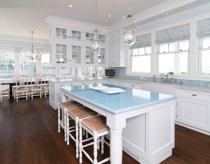 White Chairs kitchen