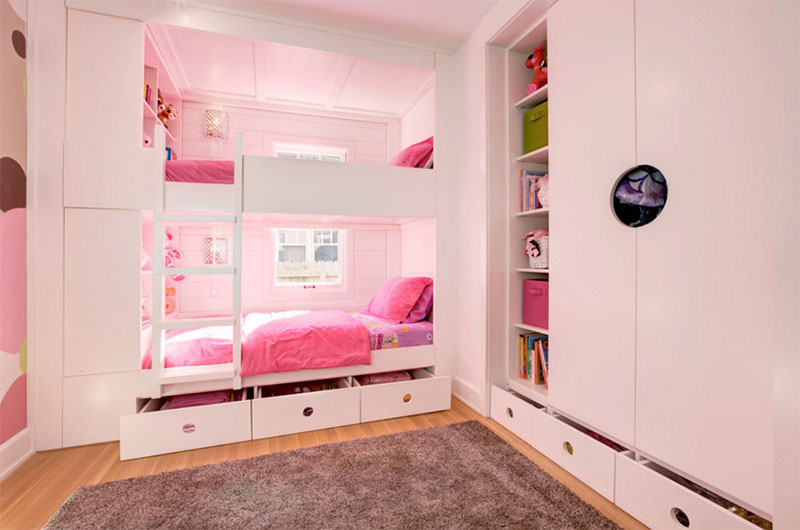 Kids' Custom Bunk Room