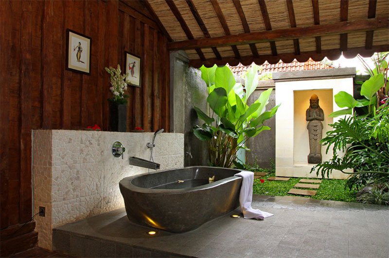 Bathroom With Its Own Veranda