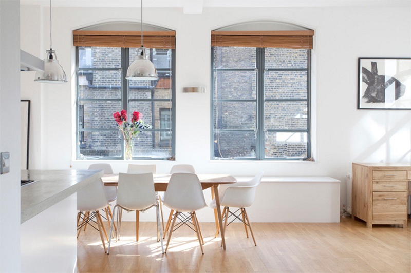 22 Minimalist Dining  Rooms  with White  Dining  Chairs Home 