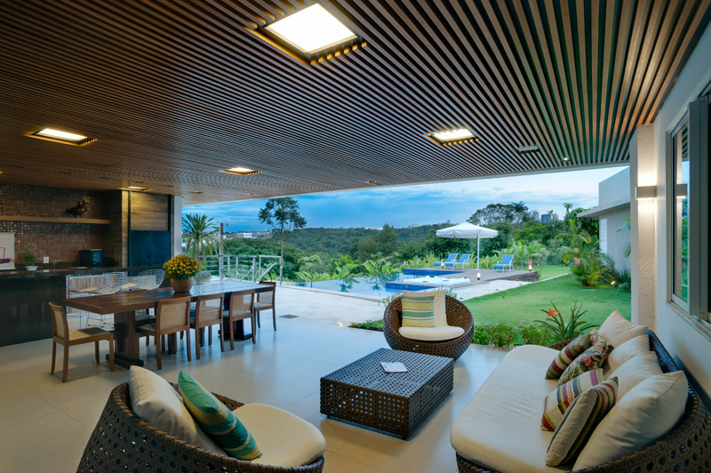 Brazil Hillside Home view