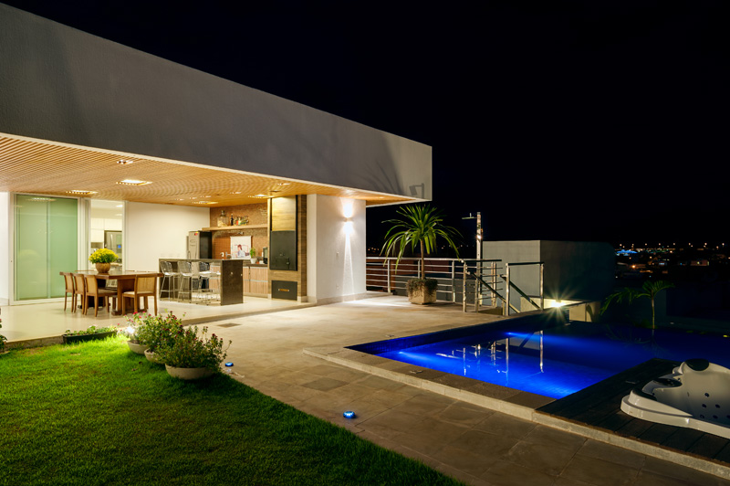 Brazil Hillside Home pool