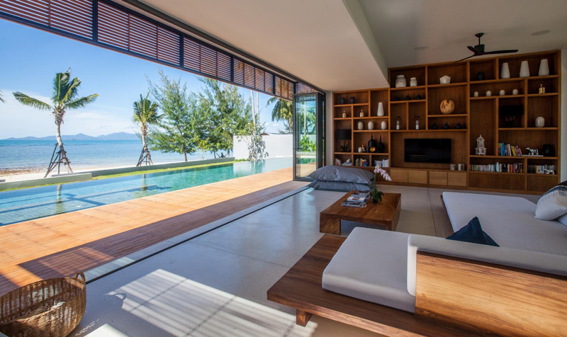 Malouna Villa: A Breathtaking Beach Front Home in Thailand ...