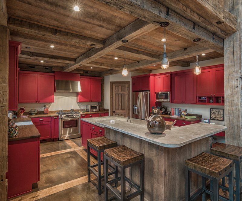 rustic kitchen