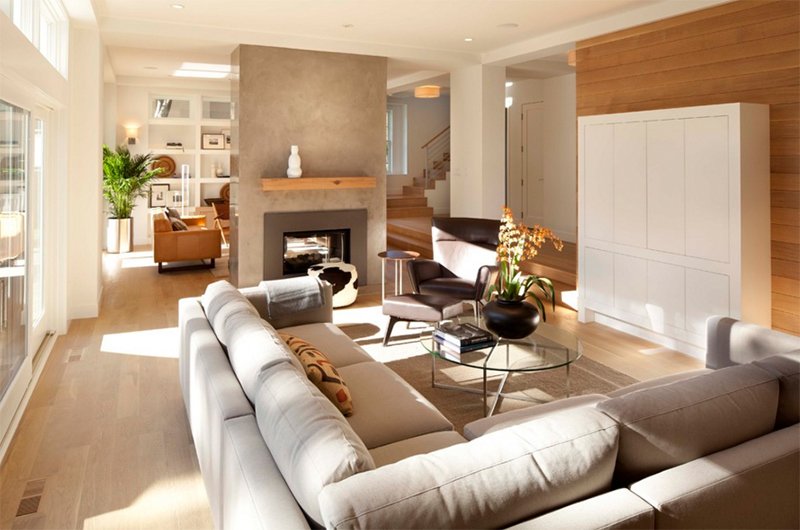 spacious living area