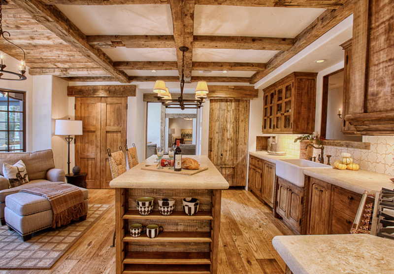 chalet kitchen