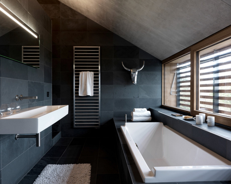 20 Contemporary Bathrooms With Vaulted Ceiling Home Design