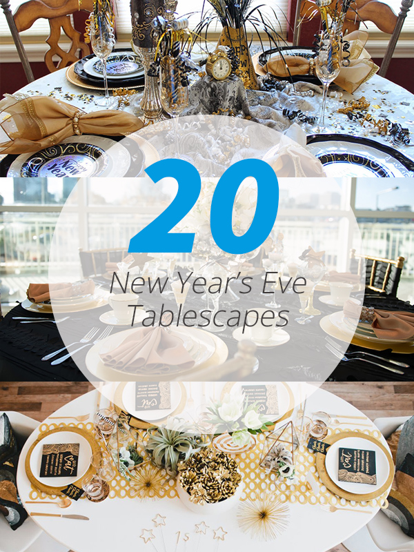 NYE tablescapes