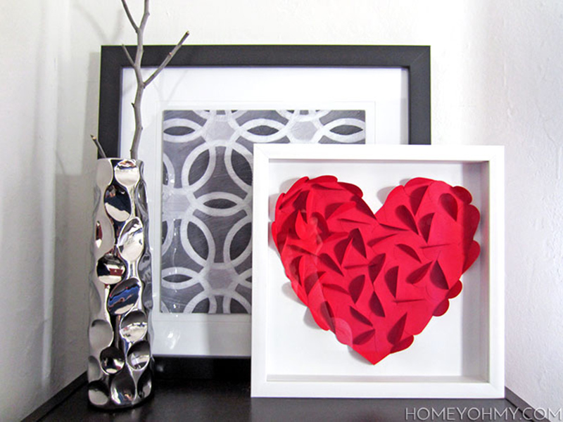 DIY Heart Wall Art