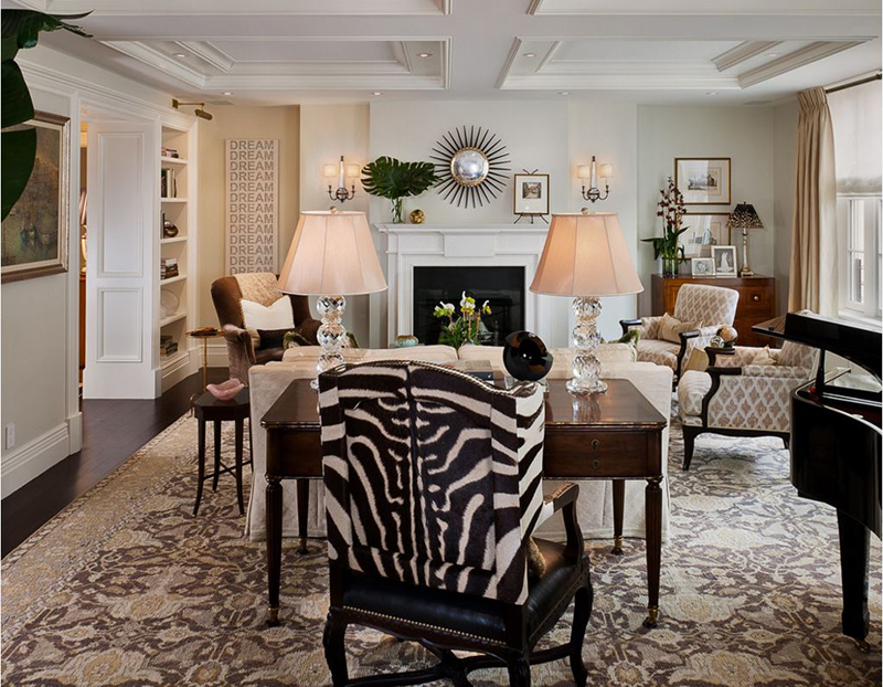 20 Zebra Print Accent Chair That Will Liven Up Your Living Room Home Design Lover