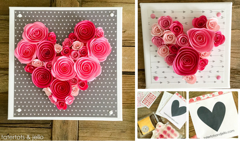 Easy 10-Minute Heart Wall Art