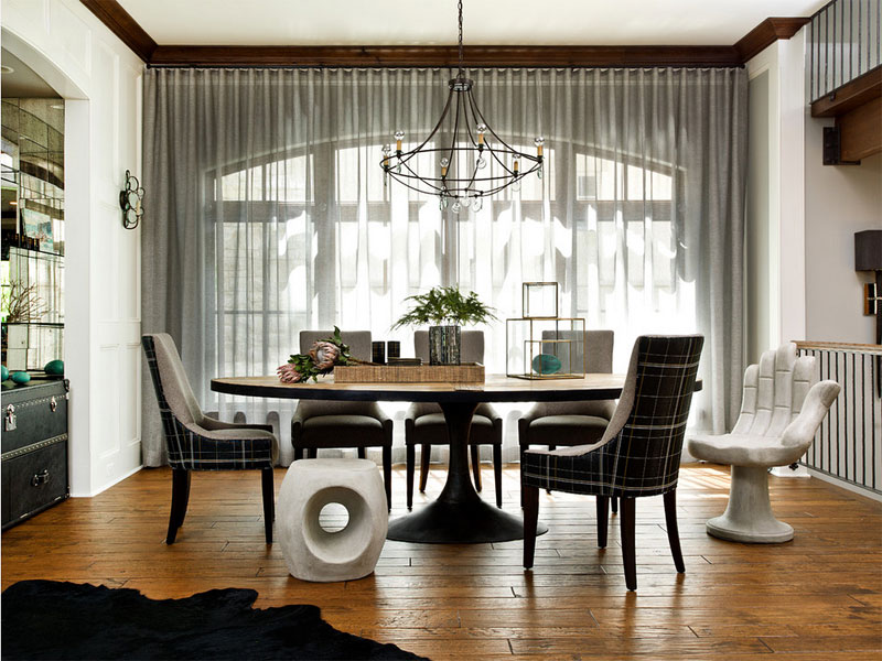 pedestal table dining room