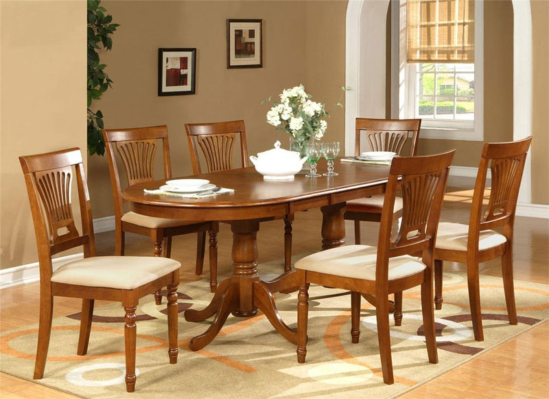 pedestal table dining room