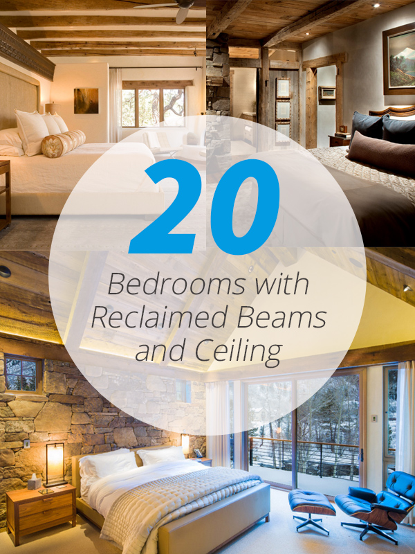 20 Beautiful Bedrooms with Reclaimed Beams and Ceiling | Home