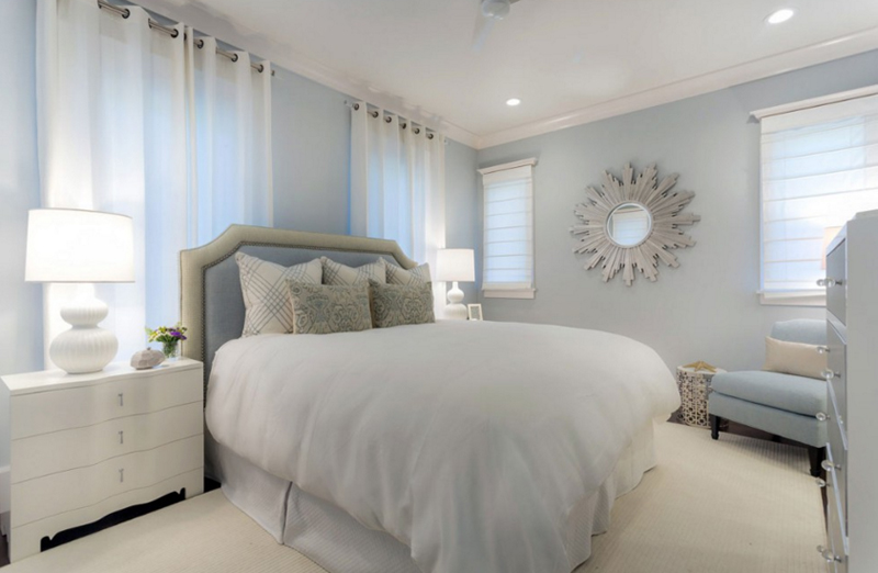 20 Beautiful Bedrooms With Sunburst Mirrors Home Design Lover