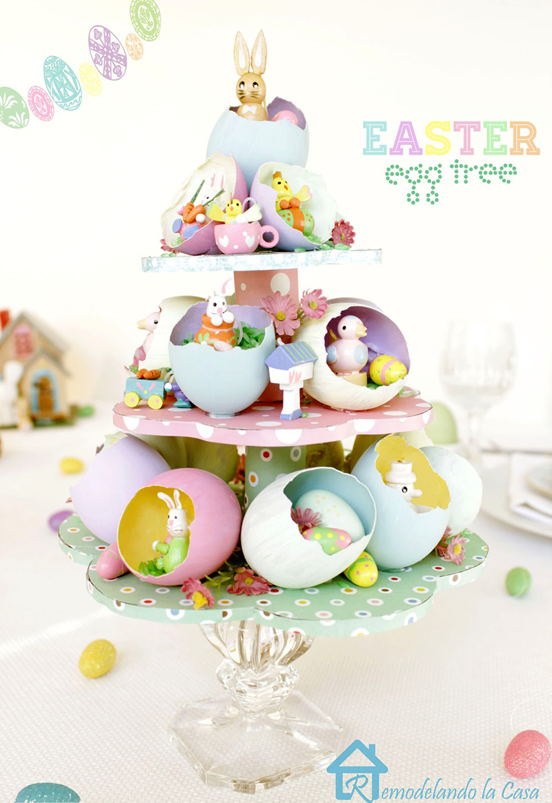 Easter Egg Tree Centerpiece