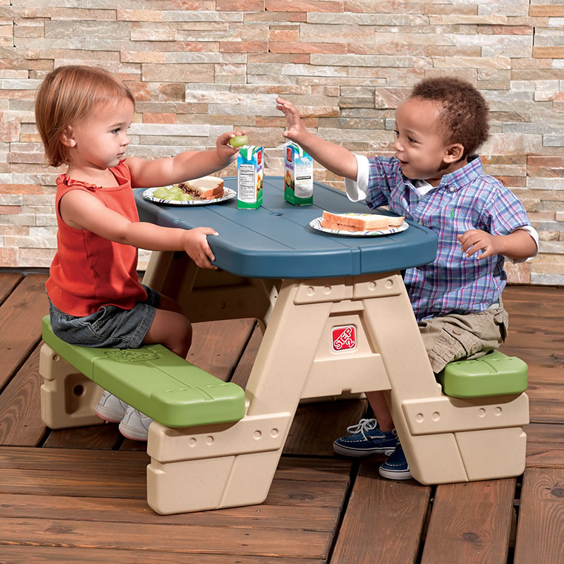 kids picnic table set