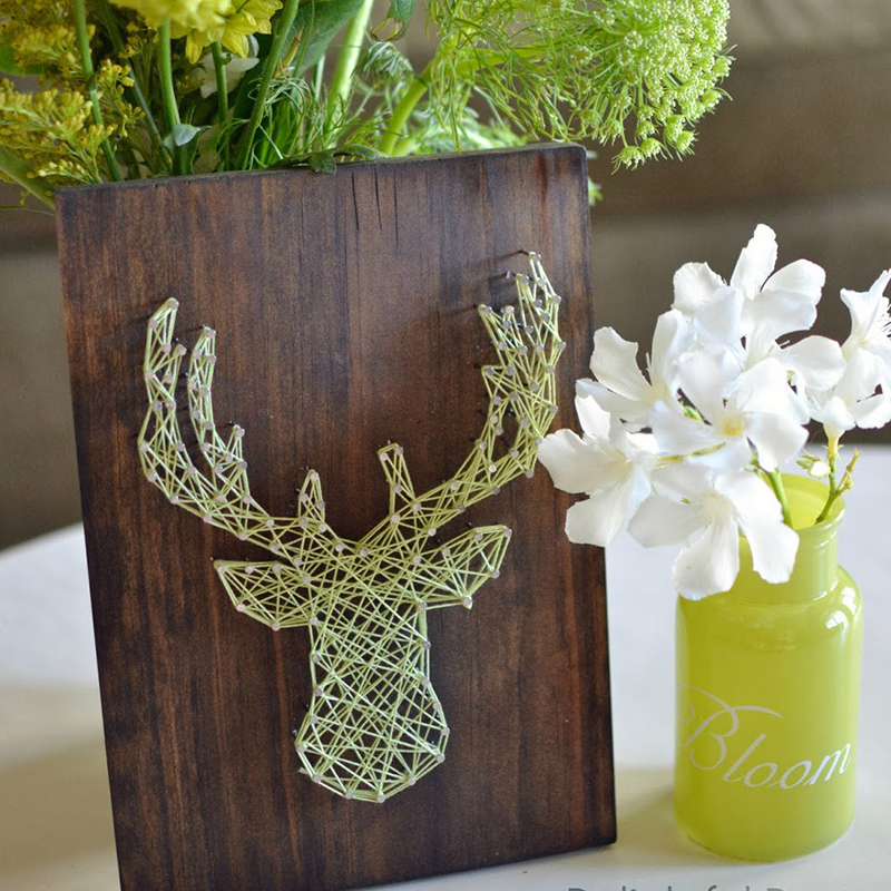 DIY Nursery String Art