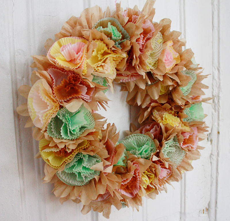 The World’s Easiest Spring Wreath