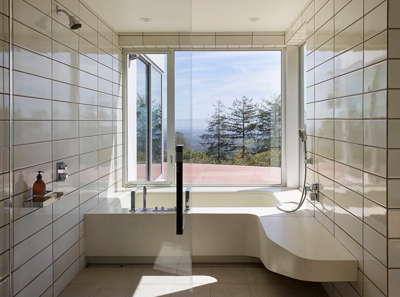 Shou Sugi Ban Siding bathroom