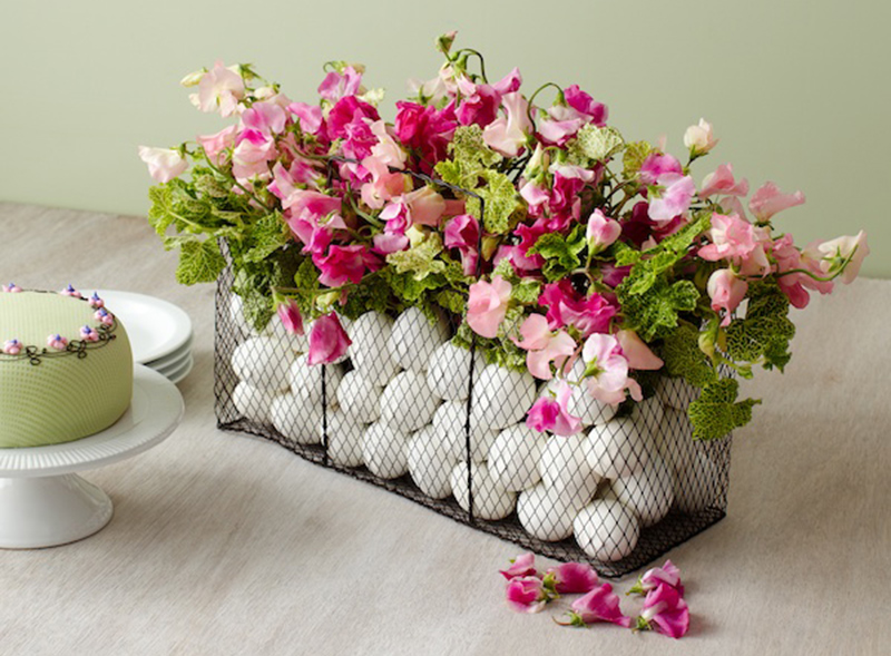 Easter Basket Centerpiece DIY