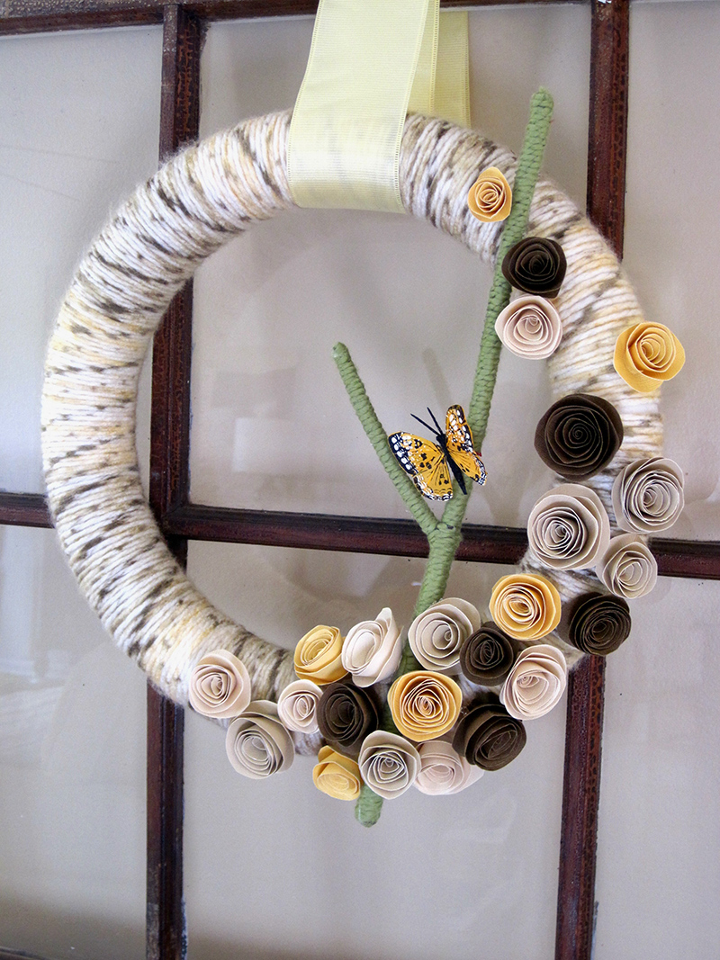 DIY Spring Wreath