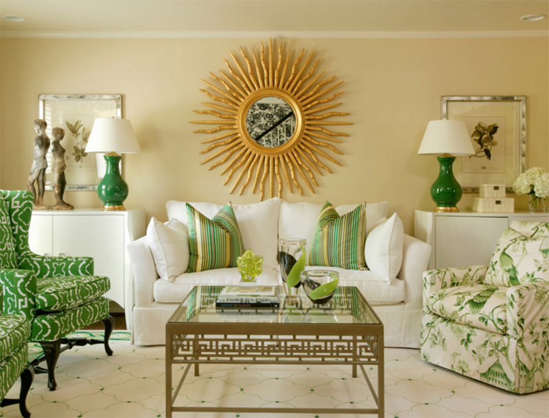 23 Green Accent Chairs in Living Room for a Refreshing Touch