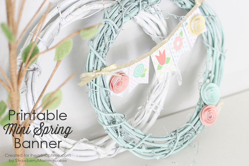 Mini Spring Banner Printable