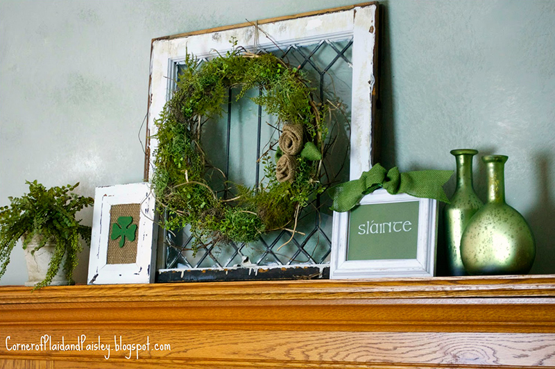 St. Patrick's Day 2013 Mantel