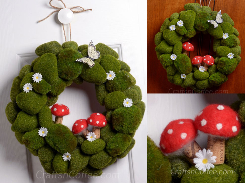 Moss Rock Wreath