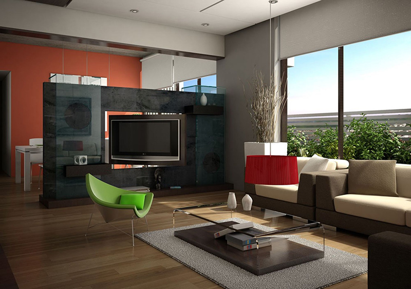 Luxury Living Room - Interior