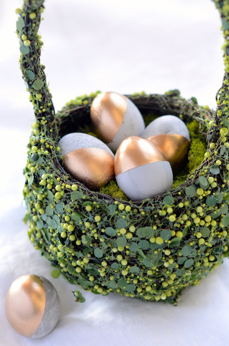 DIY Cement Easter Eggs