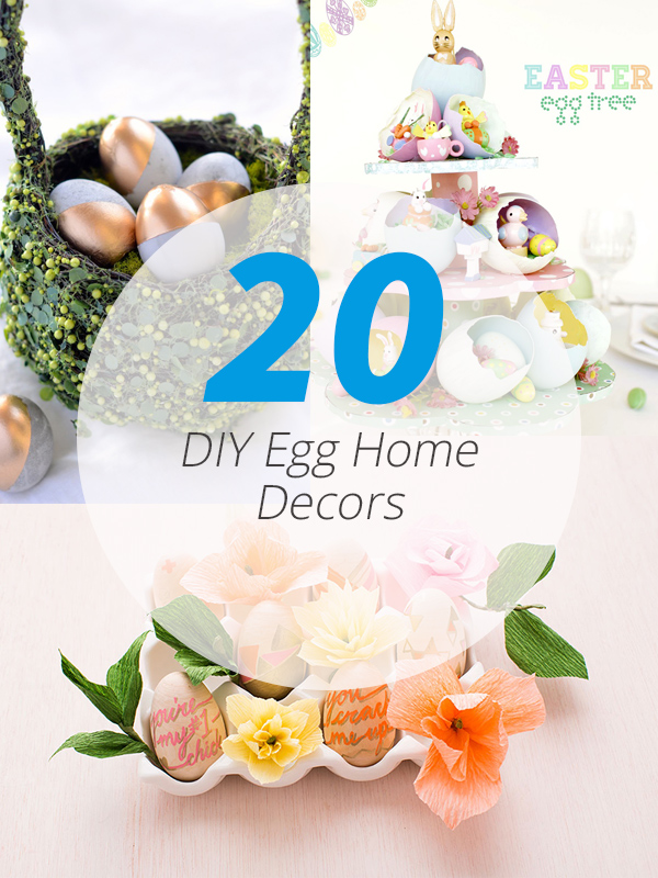 DIY egg decor