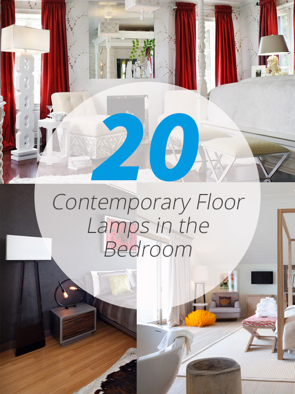 20 Contemporary Floor Lamps in the Bedroom   Home Design Lover