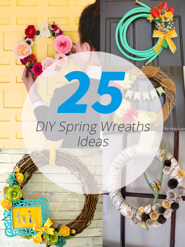 diy spring wreaths