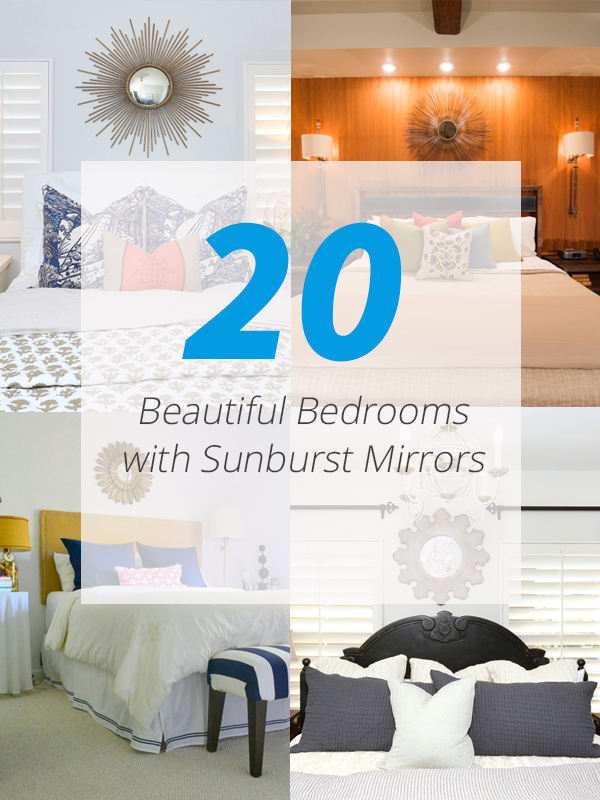 sunburst mirror bedrooms